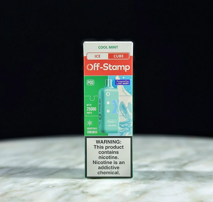 Off-Stamp Cool Mint Crystal Cube disposable vape