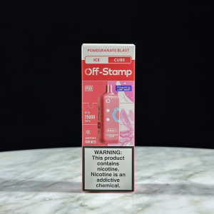 Off-Stamp Pomegranate Blast Crystal Cube disposable vape