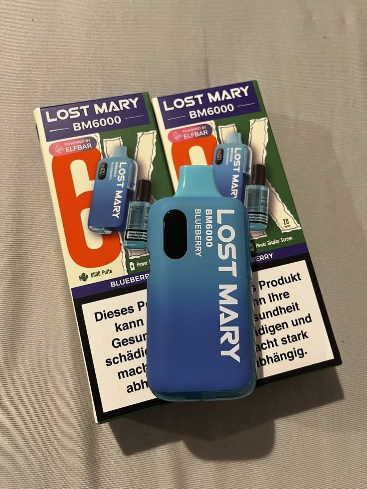 Lost Mary Blueberry BM6000 disposable vape