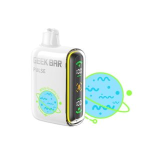 Geek Bar White Gummy Ice Pulse X disposable vape